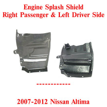 Load image into Gallery viewer, Engine Splash Shield Under Cover Passenger &amp; Driver Side For 07-12 Nissan Altima