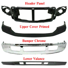 Load image into Gallery viewer, Front Header Panel + Bumper Kit For 2005-2007 Ford F-250 F-350 Super Duty