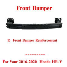 Load image into Gallery viewer, Front Bumper Reinforcement Bar Steel For 2016-2020 Honda Hr-V