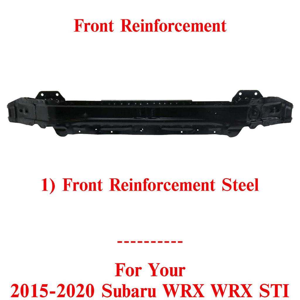 Front Bumper Face Bar Reinforcement Cross Member For 2015-20 Subaru WRX /WRX STI