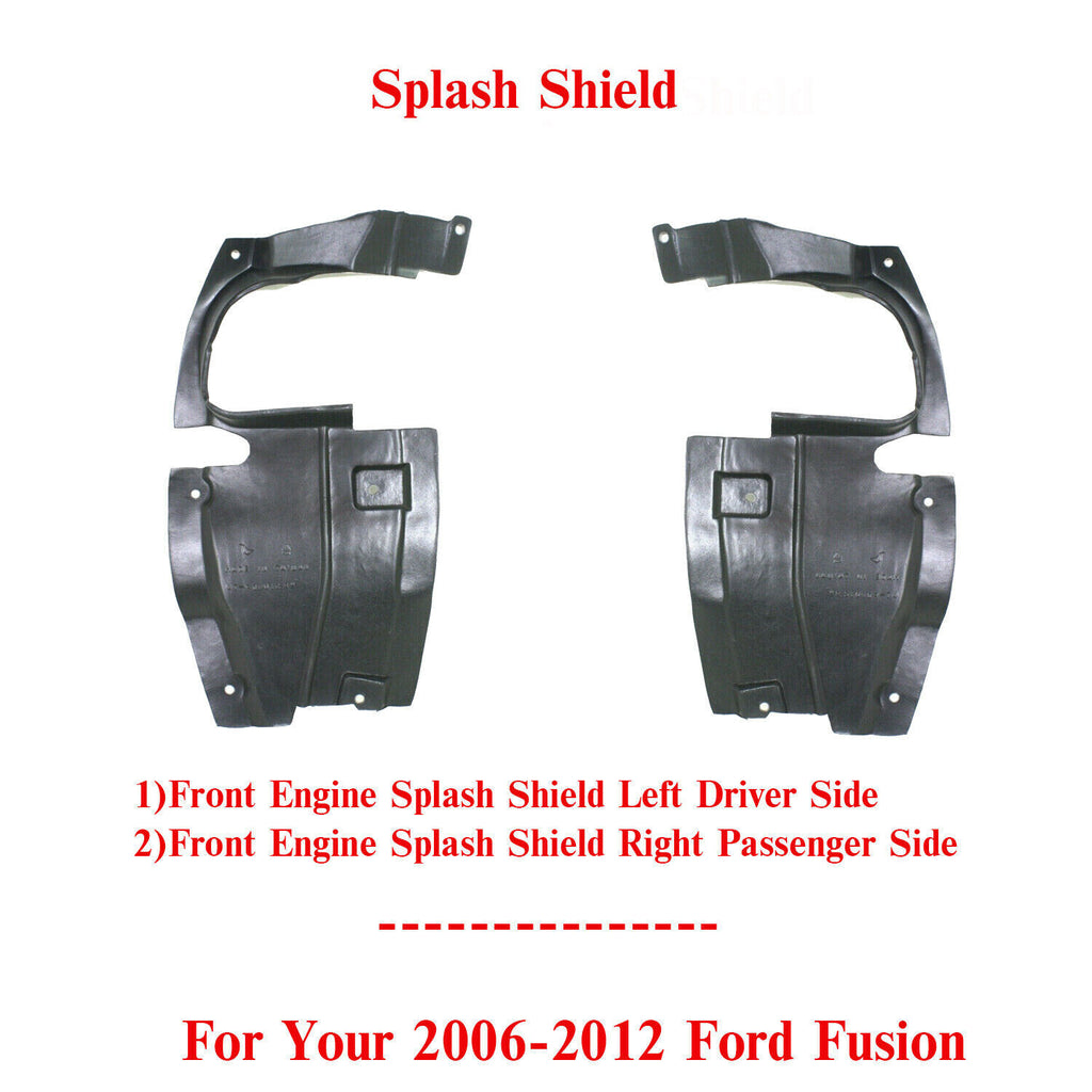 Ford fusion deals splash guard