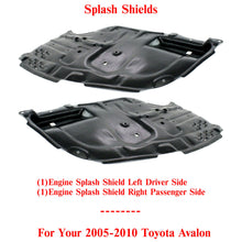 Load image into Gallery viewer, Front Engine Splash Shield Left &amp; Right Side For 2005-2010 Toyota Avalon