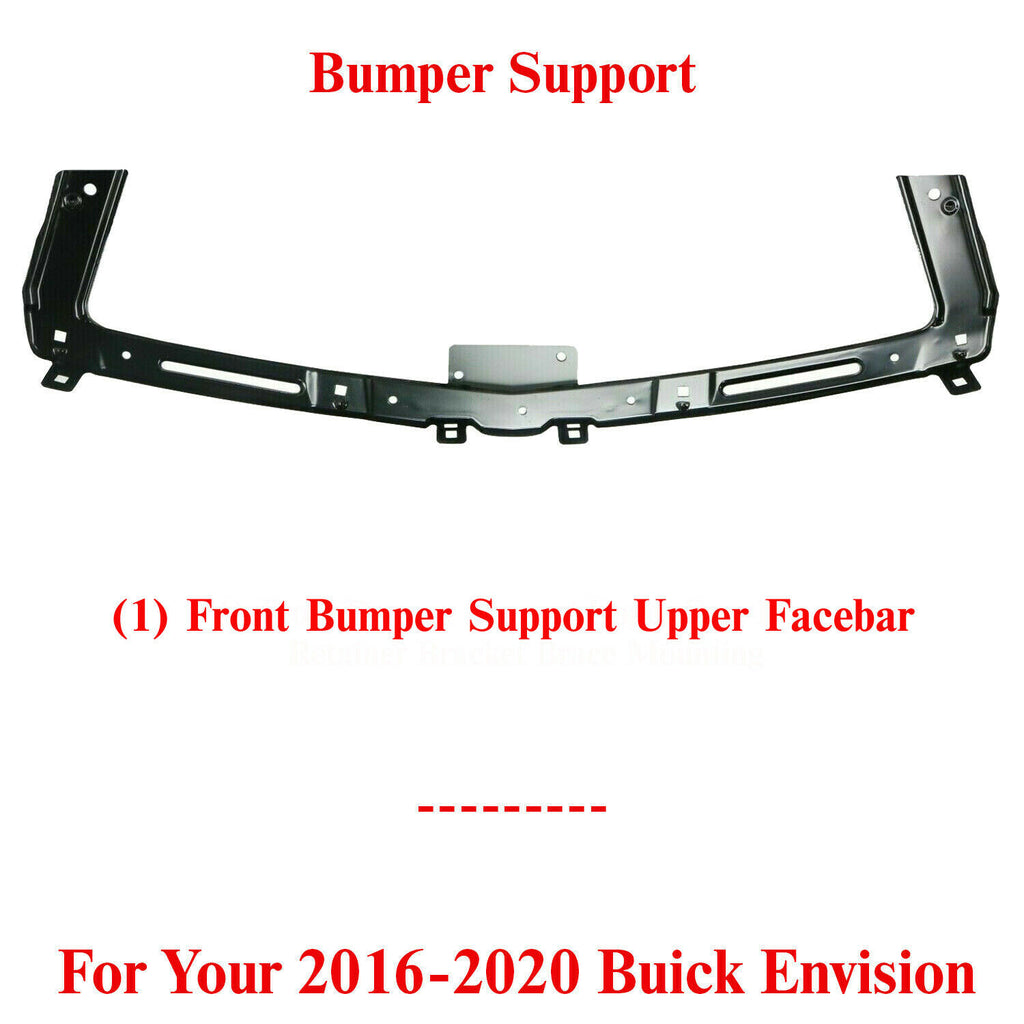 Front Bumper Support Upper Face Bar Retainer Bracket For 2016-20 Buick Envision