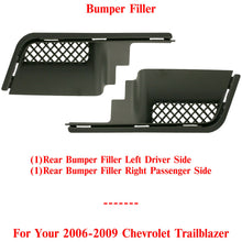 Load image into Gallery viewer, Rear Bumper Filler Mesh Grille Style LH + RH For 2006-2009 Chevrolet Trailblazer