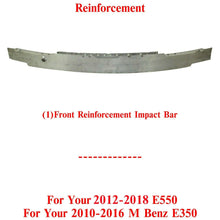 Load image into Gallery viewer, Front Bumper Reinforcement Impact Bar For M-Benz E-CLASS 2010-16 CLS-CLASS 12-18