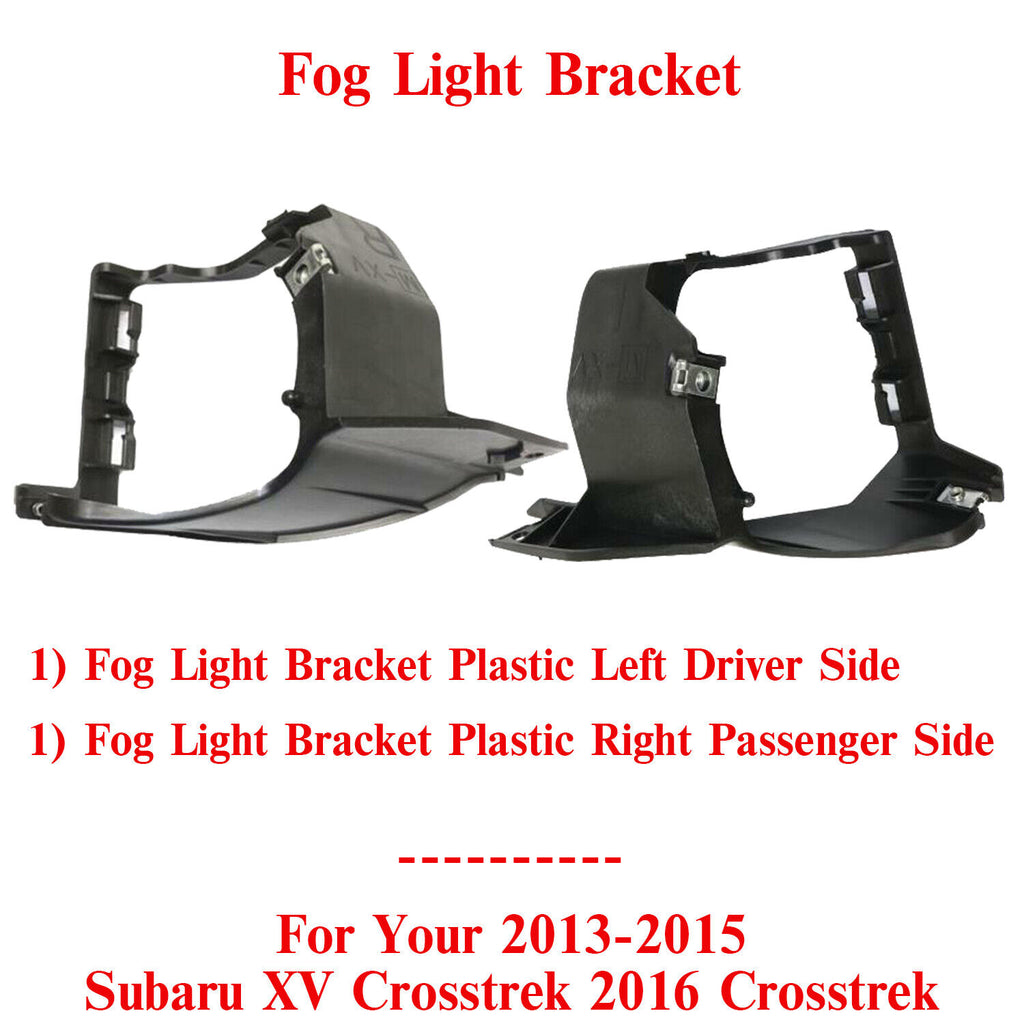 Fog Light Bracket LH & RH Side For 13-15 Subaru XV Crosstrek 16 Crosstrek