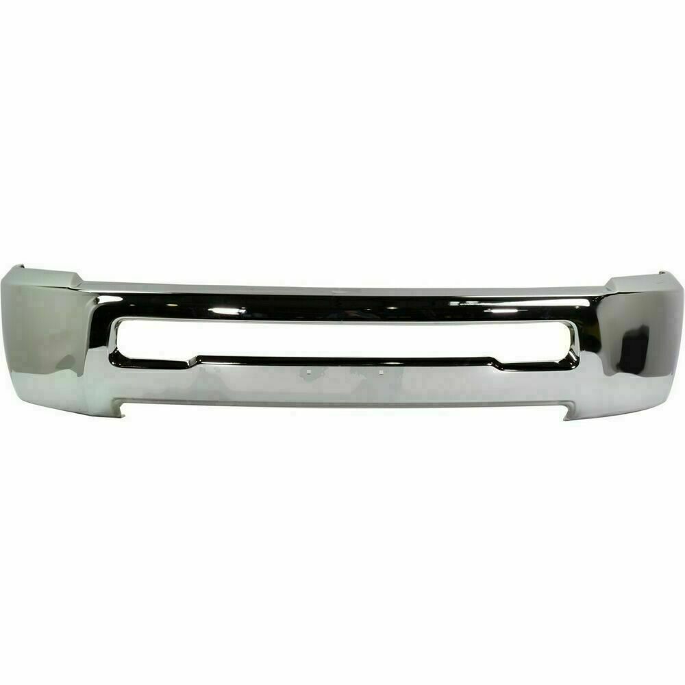 Front Bumper Chrome w/o Fog Light Holes For 2010-2018 Dodge Ram 2500 3500