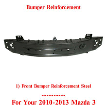 Load image into Gallery viewer, Front Bumper Reinforcement Steel For 2010-2013 Mazda 3