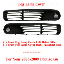 Load image into Gallery viewer, Lamp Cover Outer Adhesive Textured Without Fog Lights For 2005-2009 Pontiac G6