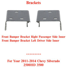 Load image into Gallery viewer, Front Bumper Inner Brackets LH &amp; RH Side For 2011-2014 Silverado 2500HD 3500HD