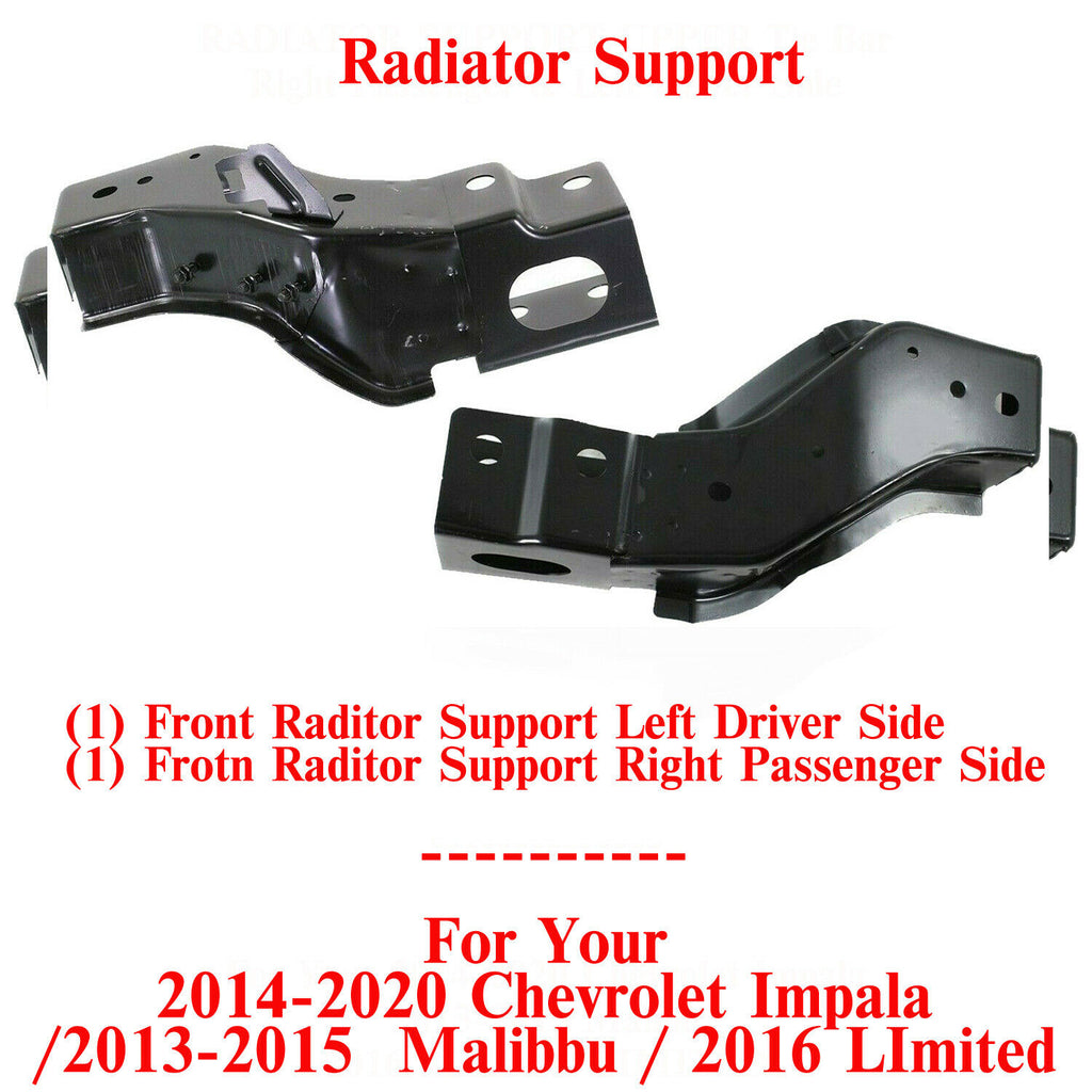 Radiator Sport Upper Tie Bar For 14-20 Impala / 13-15 Malibu / 16 Malibu Limited