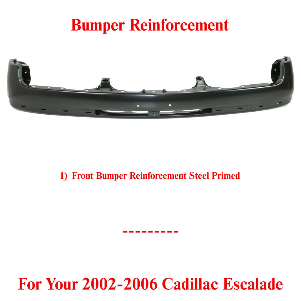 Front Bumper Reinforcement Steel For 2002-2006 Cadillac Escalade