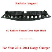 Load image into Gallery viewer, Radiator Support Cover Sight Shield Plastic For 2011-2014 Dodge Charger