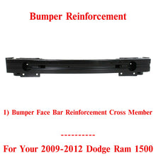 Load image into Gallery viewer, Front Bumper Face Bar Reinforcement Cross Member For 2009-2012 Dodge Ram 1500