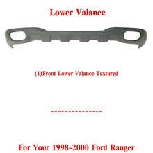 Load image into Gallery viewer, Front Bumper Lower Valance panel Textured Dark Gray For 1998-2000 Ford Ranger