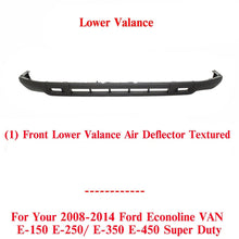 Load image into Gallery viewer, Front Lower Valance Textured For 2008-2014 Ford Econoline VAN E-350 Super Duty