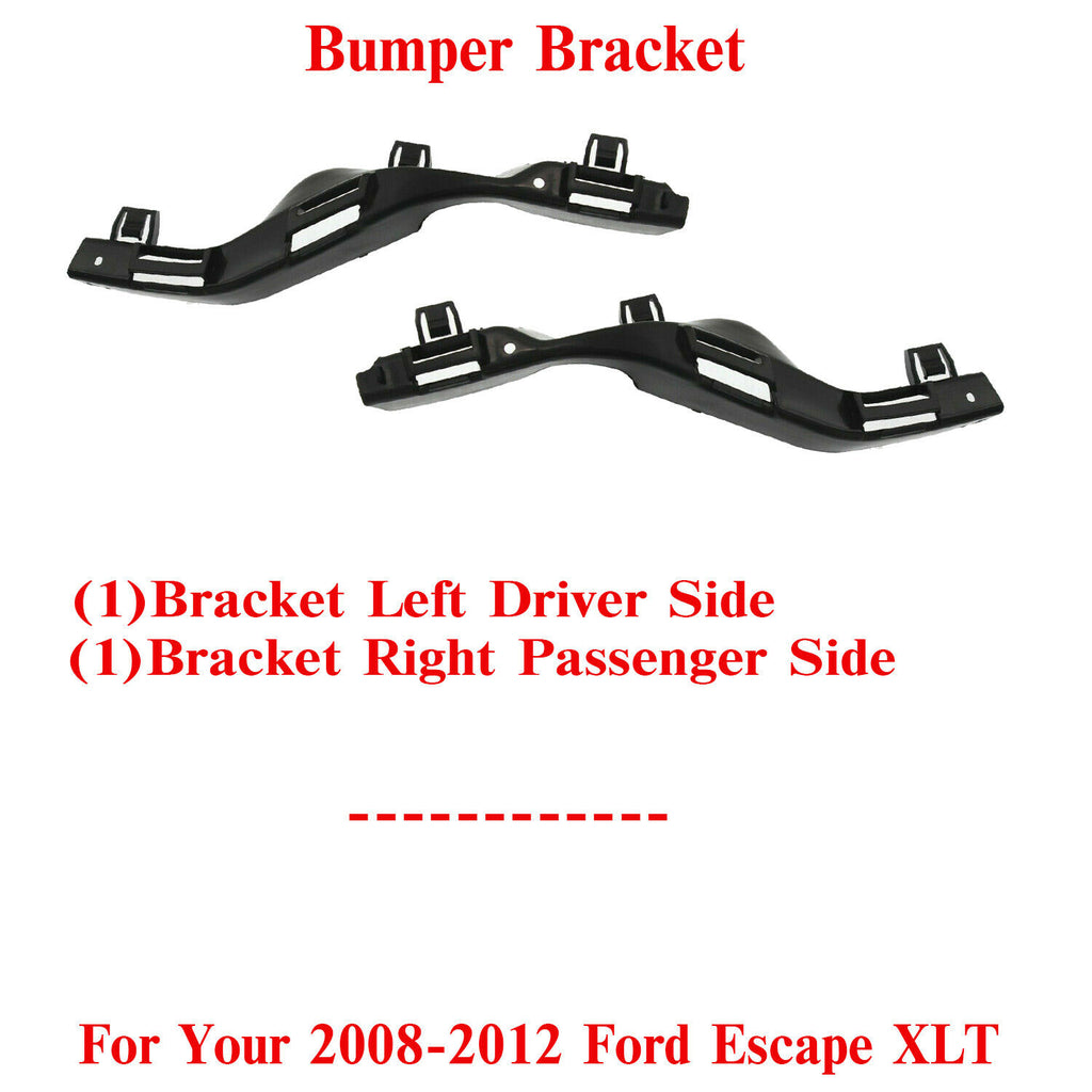 Front Bumper bracket LH & RH Side Reinforcement For 08-12 Escape / 08-11 Mercury