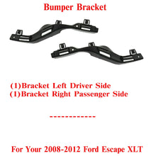 Load image into Gallery viewer, Front Bumper bracket LH &amp; RH Side Reinforcement For 08-12 Escape / 08-11 Mercury