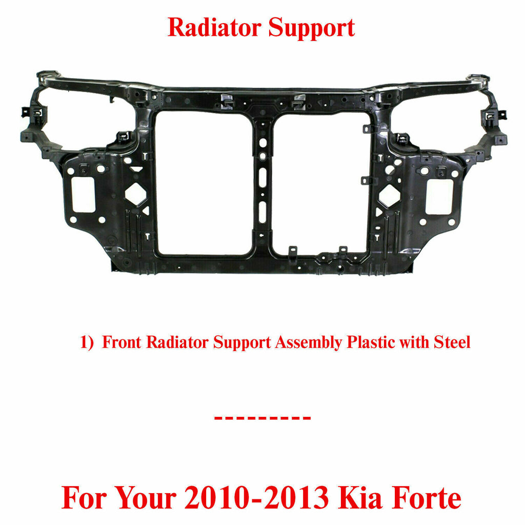 Front Radiator Support Assembly For 2010-2013 Kia Forte / 2010-2012 Forte Koup