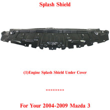 Load image into Gallery viewer, Front Engine Splash Shield Under Cover For 2004-2009 Mazda 3