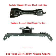 Load image into Gallery viewer, Front Radiator Support Upper Tie Bar &amp; Center Hood Lock For 13-19 Nissan Sentra