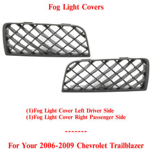 Load image into Gallery viewer, Fog Light Cover Left &amp; Right Side For 2006-2009 Chevrolet Trailblazer