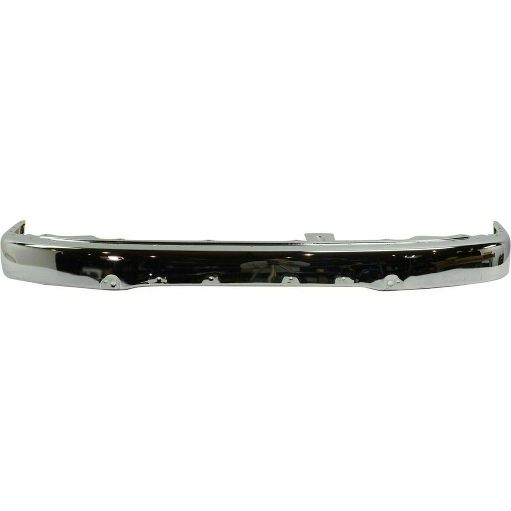 Front & Rear Bumper With End Caps Chrome Steel For 1999-2002 Toyota 4Runner