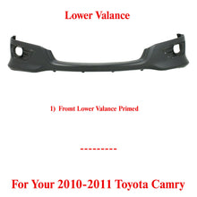 Load image into Gallery viewer, Front Lower Valance Spoiler Primed For 2010-2011 Toyota Camry