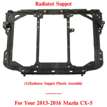 Load image into Gallery viewer, Front Radiator Support Assembly Black Plastic For 2013-2016 Mazda CX-5