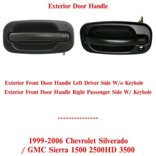 Load image into Gallery viewer, Set of 2 Front Exterior Door Handle RH+LH Side For 1999-06 Silverado /GMC Sierra