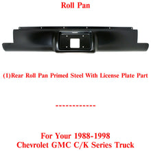 Load image into Gallery viewer, Rear Roll Pan Primed Steel Step side For 1988-98 Chevrolet GMC C/K Series Truck