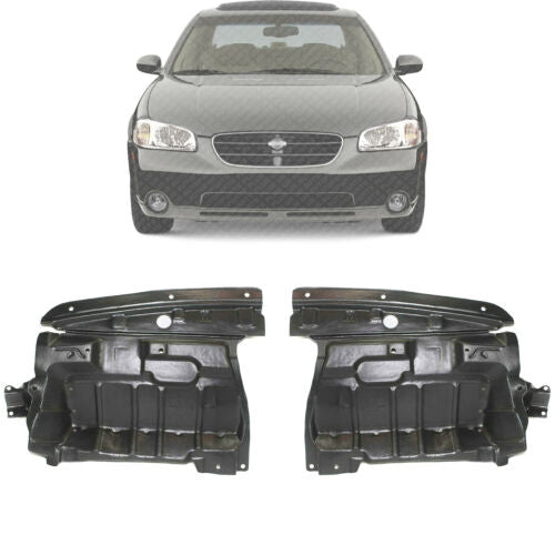 Engine Splash Shield Left & Right Side For 2000-2001 Nissan Maxima