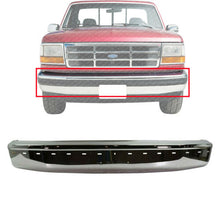 Load image into Gallery viewer, Front Bumper Chrome With Molding Holes For 1992-96 Ford F-150 1997 F-250 F-350