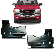 Load image into Gallery viewer, Front Bumper Bracket LH &amp; RH Impact Bar Brace 2003-2006 GMC Sierra 1500