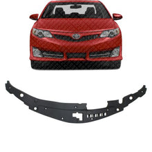 Load image into Gallery viewer, Front Radiator Support Cover Textured Duct Seal Plastic For 2012-14 Toyota Camry