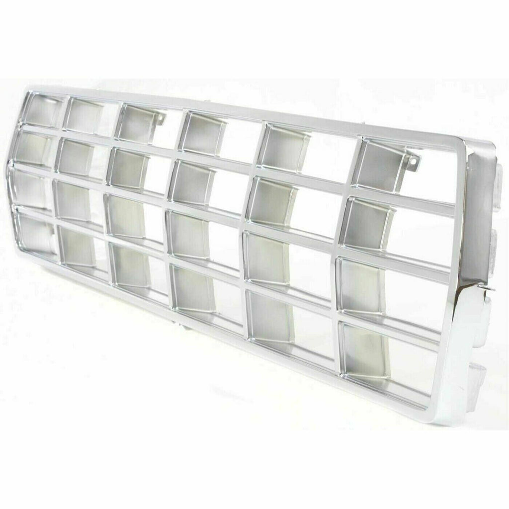 Front Grille Chrome Shell & Insert Plastic For 1978-1979 Ford F-Series / Bronco
