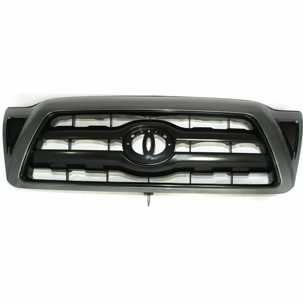 Front Grille Assembly Paintable Shell & Insert For 2005-2008 Toyota Tacoma