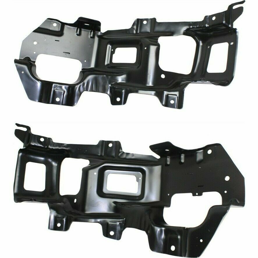 Front Bumper Bracket Steel Left & Right Side For 2014-2015 GMC Sierra 1500