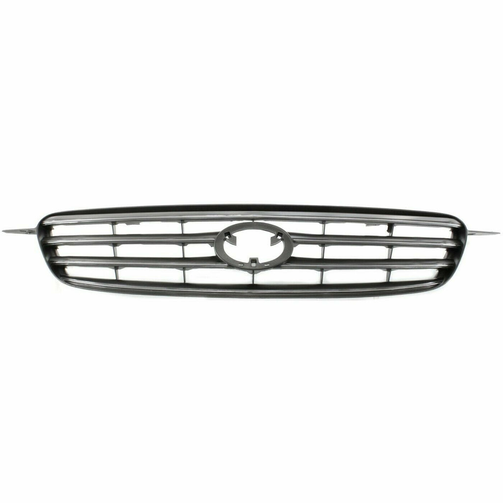 Grille Assembly Primed Shell & Insert For 2003-2004 Toyota Corolla