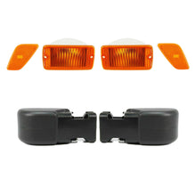 Load image into Gallery viewer, Front Bumper End Caps + Signal Lamp &amp; Side Marker Lights For 01-06 Wrangler (TJ)