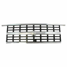 Load image into Gallery viewer, Front Chrome Grille with Dual Headlights For 89-91 Chevrolet Blazer Suburban R/V