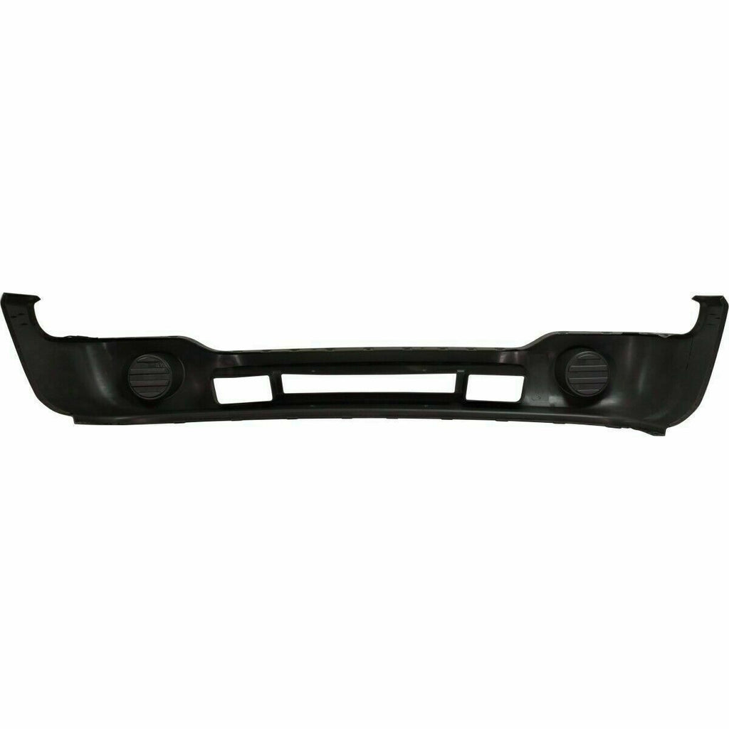 Front Bumper Cover Textured + Extension For 2003-2006 GMC Sierra 1500-3500