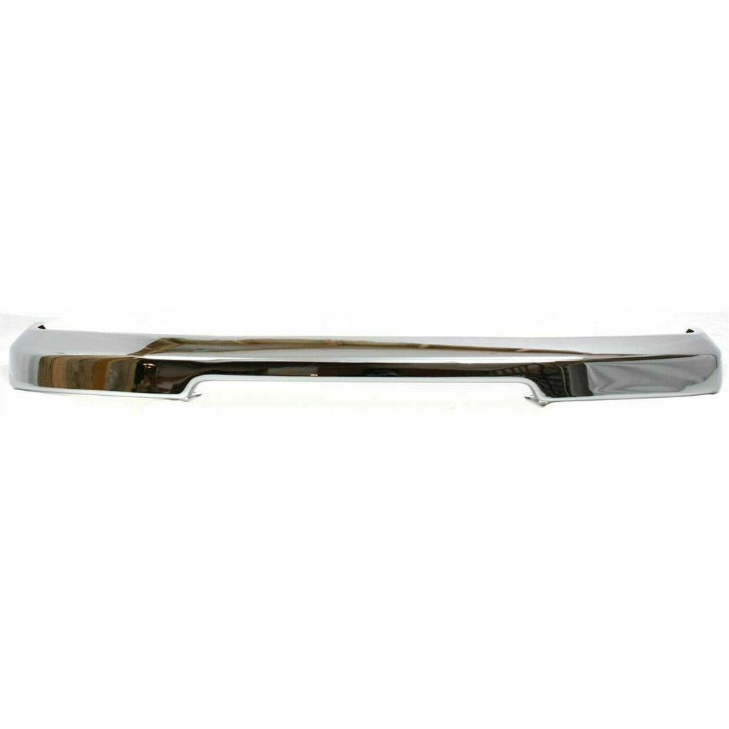 Front Bumper Chrome Steel Center For 1998-2000 Nissan Frontier