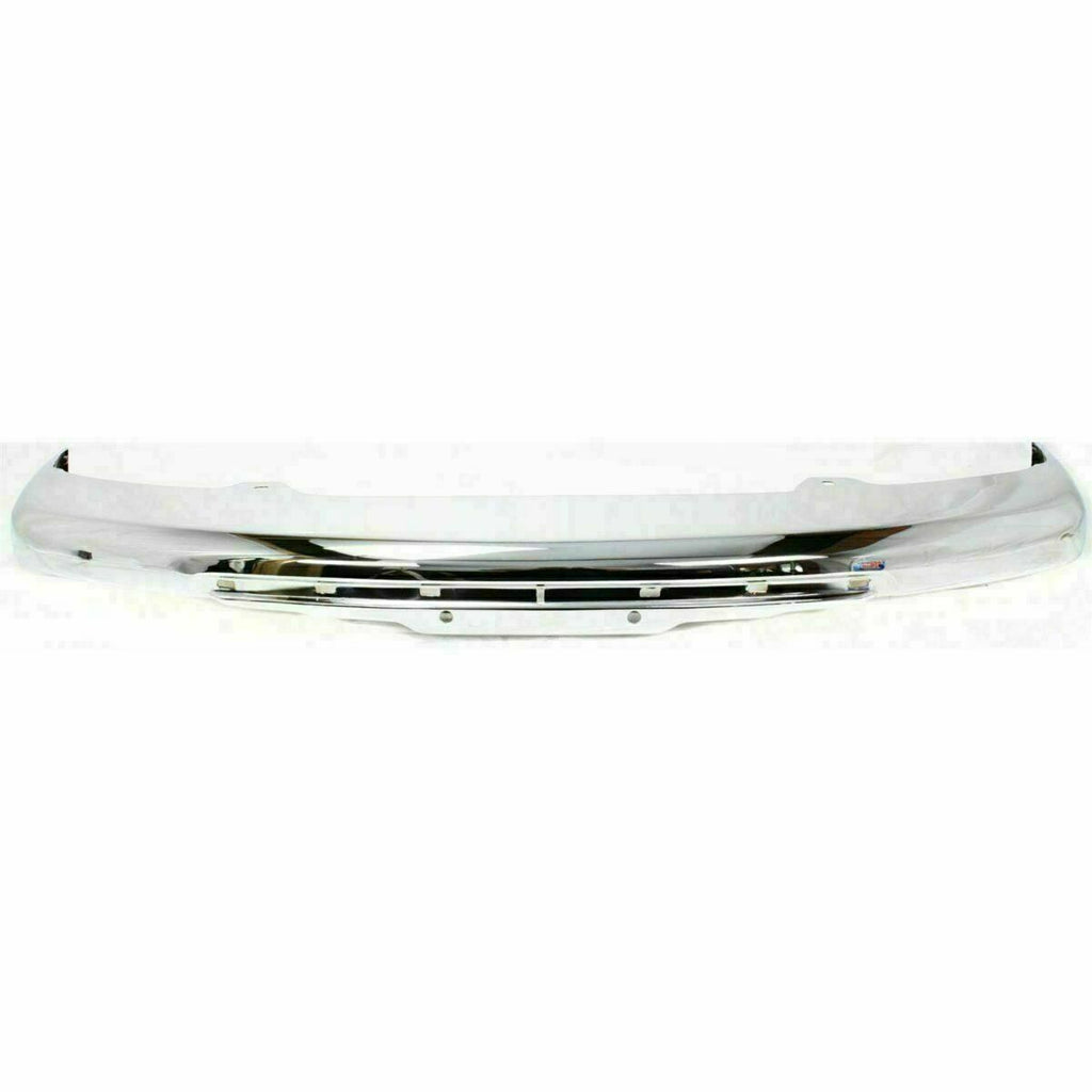 Front Bumper Chrome With Bracket + Valance + Extension For 04-12 Colorado/Canyon