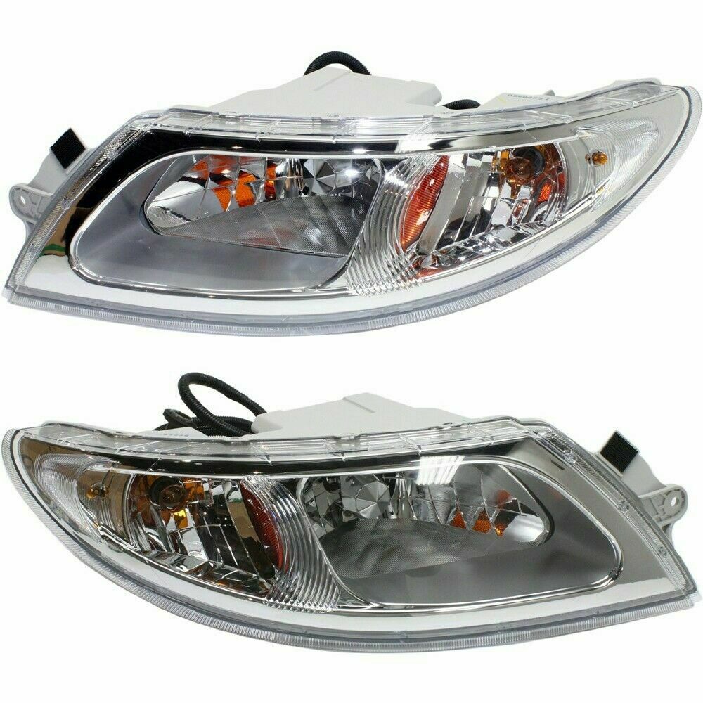 Front Headlamps Assembly LH & RH Side For 2003-16 International 4300 4400 Series