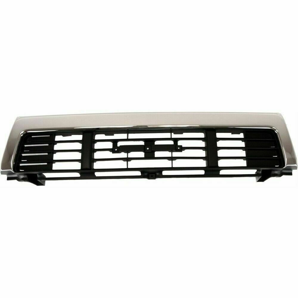 Front Grille + Head Lamps Door + Corner Lamp LH & RH For 89-91 Toyota Pickup 4WD