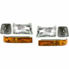 Load image into Gallery viewer, Front Headlights Pair Fits For 92-96 Ford F150/92-97 F250/92-1996 Bronco 6-Piece