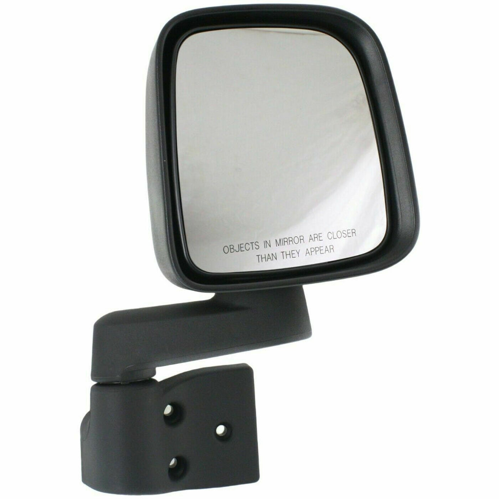 Manual Folding Mirror Right Passenger Side For 2003-2006 Jeep Wrangler (TJ)