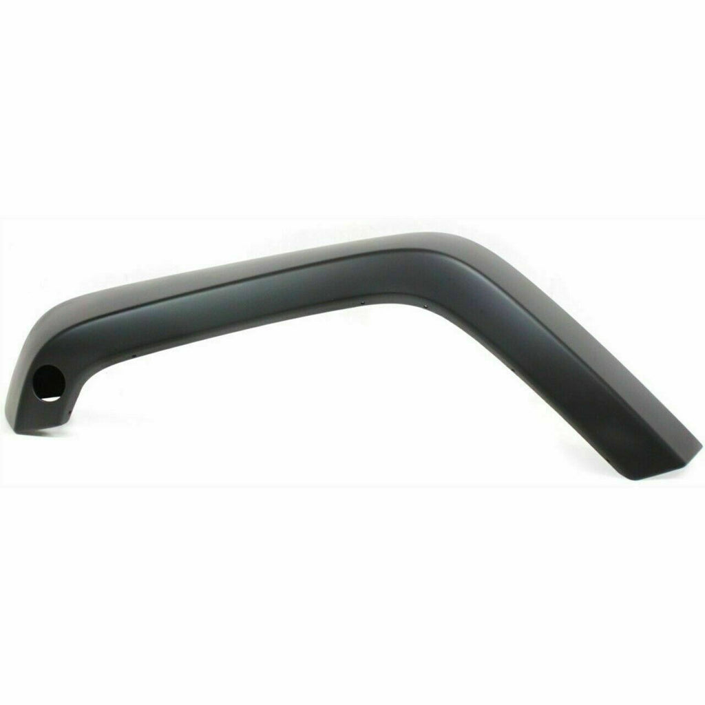 Front Left Driver Side Fender Flare Primed For 2007-2018 Jeep Wrangler (JK)