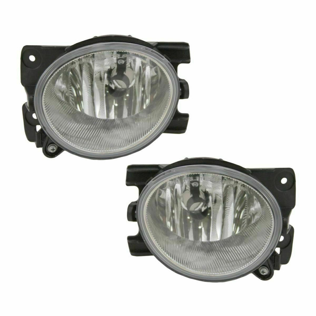 Front Fog Lights Bumper Lamps Left & Right Pair Set For 2009-2011 Honda Pilot